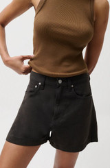 Kimora High Rise A-Line Short - Bristol Black 