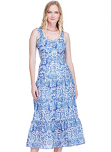 Bodice Tiered Sundress- Indigarden