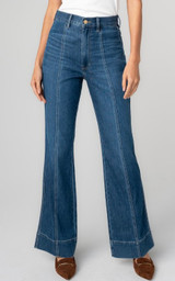 Relaxed High Rise Seamed Bootcut - Bayshore
