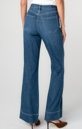 Relaxed High Rise Seamed Bootcut - Bayshore