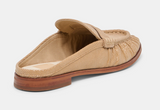 Betzy Loafers- Latte Embossed Suede