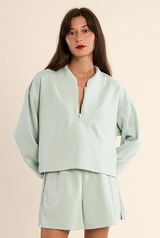 Edie Sweatshirt- Sage Green