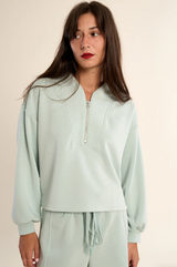 Edie Sweatshirt- Sage Green