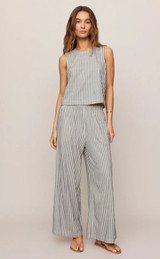 Scout Knit Striped Pant - Eclipse
