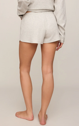 Waffle Short- Heather Grey