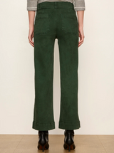 Chelsea Wide Leg- Washed Forest