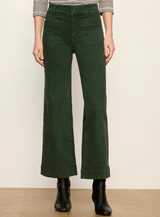 Chelsea Wide Leg- Washed Forest