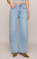 The Show Off High Rise Bowed - Indigo Bloom 