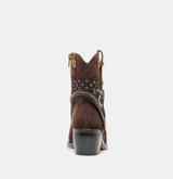 Mekala Boots - Dark Brown Suede 