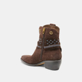 Mekala Boots - Dark Brown Suede 
