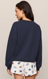 Boyfriend Patch Sweatshirt