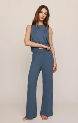 Sloan Soft Knit Tank- True Navy