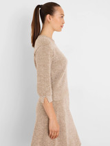 Tweed Stitch Sweater- Neutral Mix