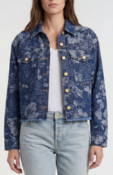 Jacquard Jacket - Lapis Grove
