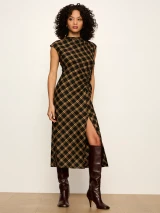 Autumn Edit Dress- Autumn Goldie Plaid