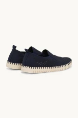 Isle Jacobsen Tulip 140 Slip On Flats- Dark Indigo