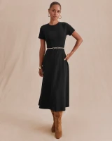Splendid Winslow Midi Dress- Black