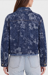 Liverpool Jacquard Denim Jacket - Lapis Grove 