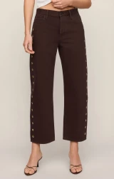 Z Supply Off Duty Bowed Ankle Jean- Gilded Umber