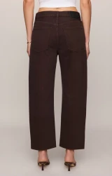 Z Supply Off Duty Bowed Ankle Jean- Gilded Umber
