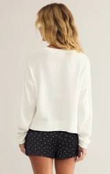 Z Supply Spooky Sweater - Sandstone 