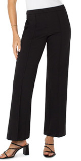 Liverpool Kayla Wide Leg Pull-on Trouser - Black 