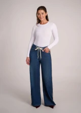Yoga Jeans Lily Wide Leg Jean- Carina