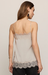 Z Supply Roselle Lace Cami- Frosted Pearl