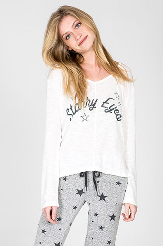 PJ Salvage Womens Mon Cheri Night Shirt