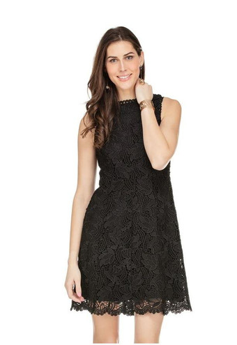 Lace Dress - Black