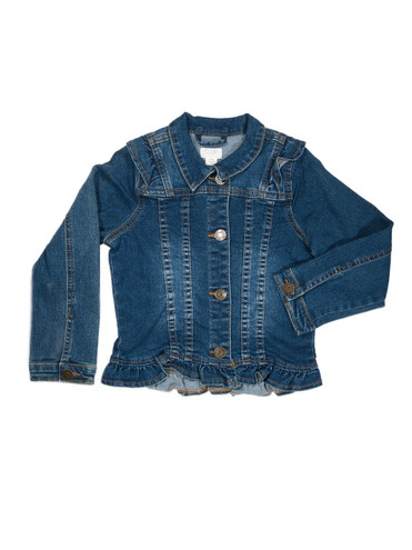 TYPESERVICE ♥ Ruffled Denim Jacket /追跡付 _Z624713__98036.1730856821.480