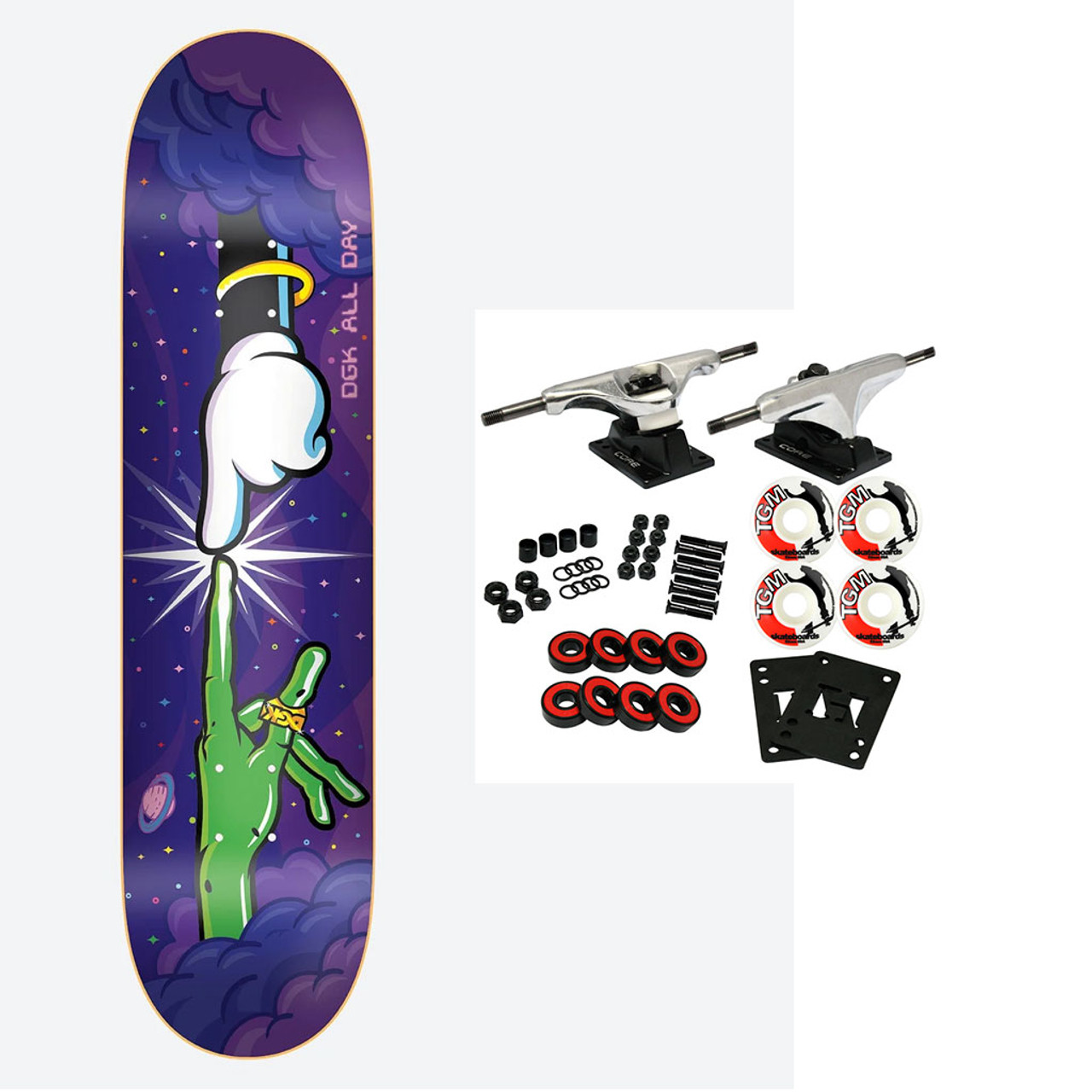 DGK Skateboard Complete Friends 8.06