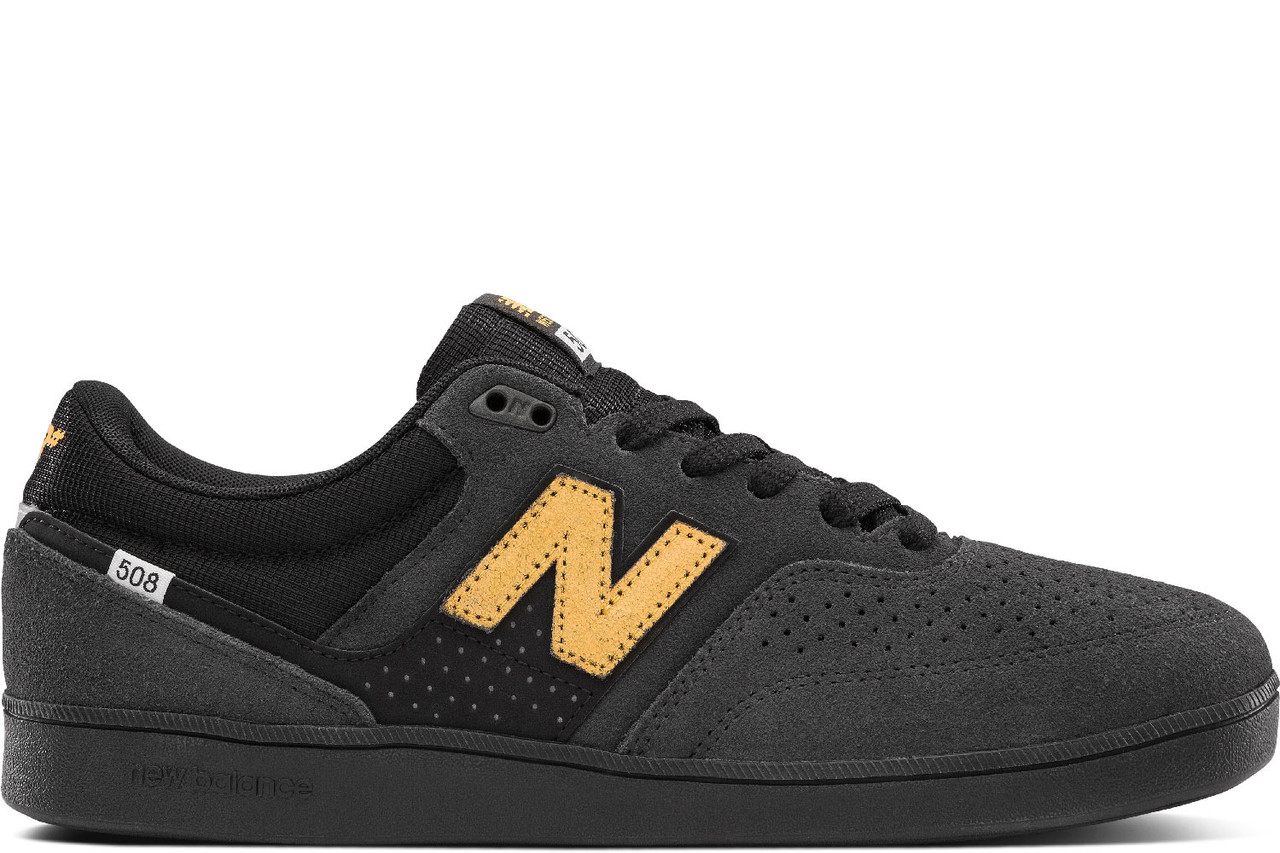 New Balance Numeric Skateboard Shoes Brandon Westgate 508 Phantom/Yellow