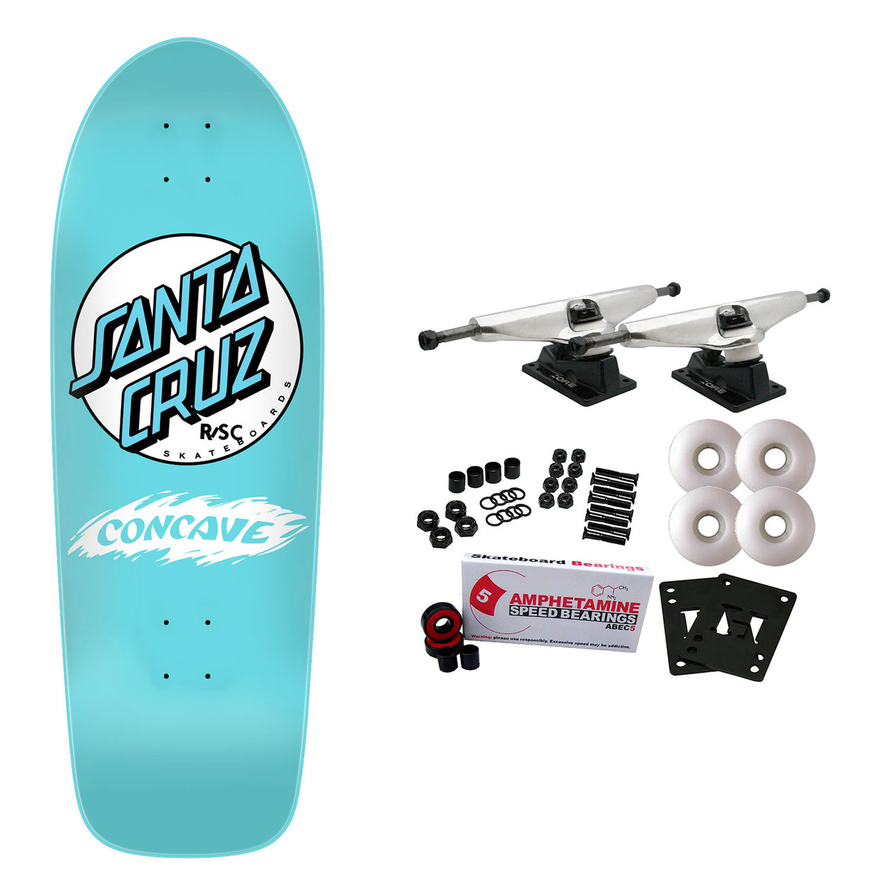 Santa Cruz Skateboard Complete RSC Concave Reissue 10.03