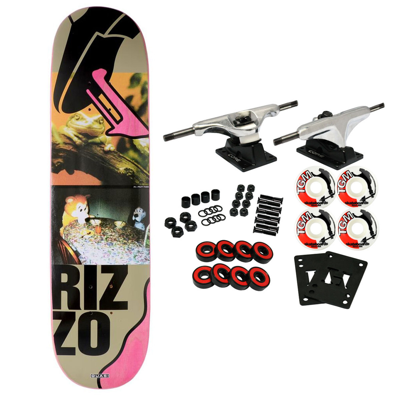 Quasi Skateboard Complete Rizzo Cereal 8.125