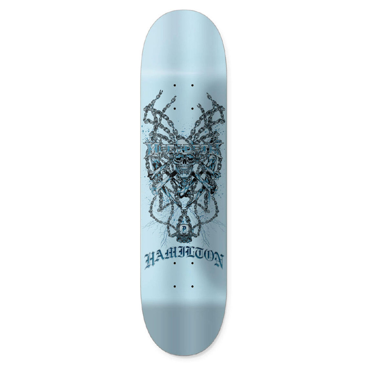 Primitive Skateboard Deck Megadeth Hamilton Medusa 8.125