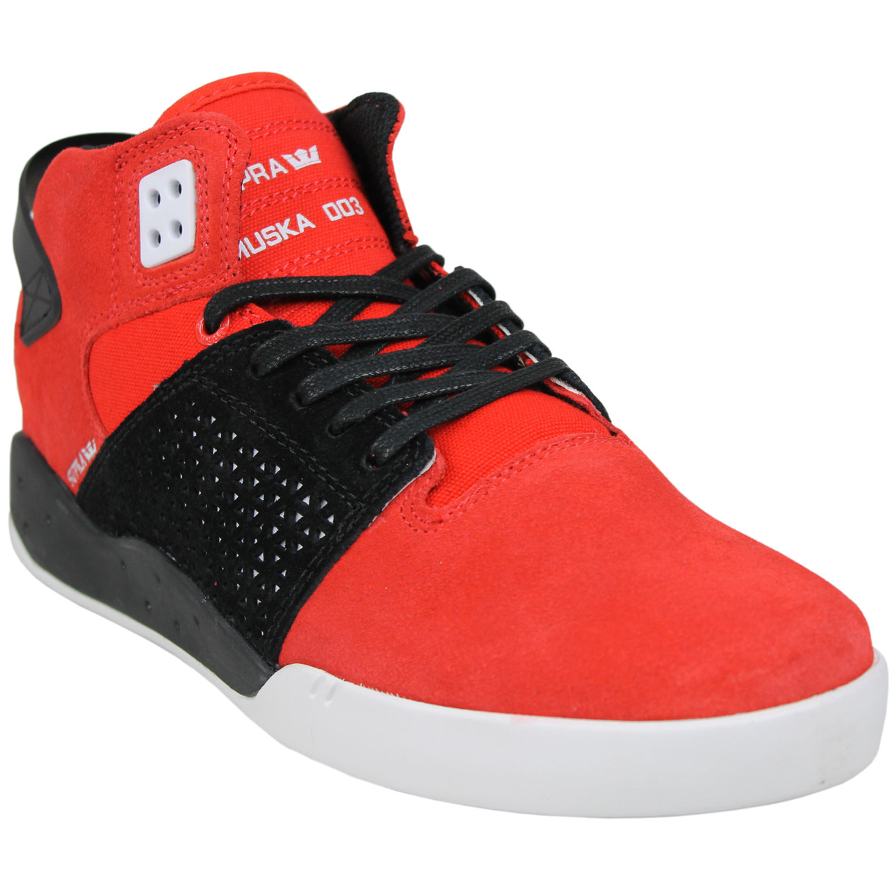 Supra vaider clearance red white