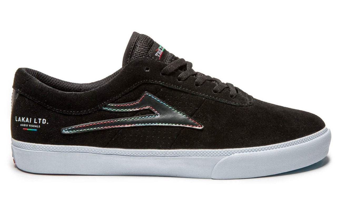 Lakai Shoes The Flare Sheffield Black Suede