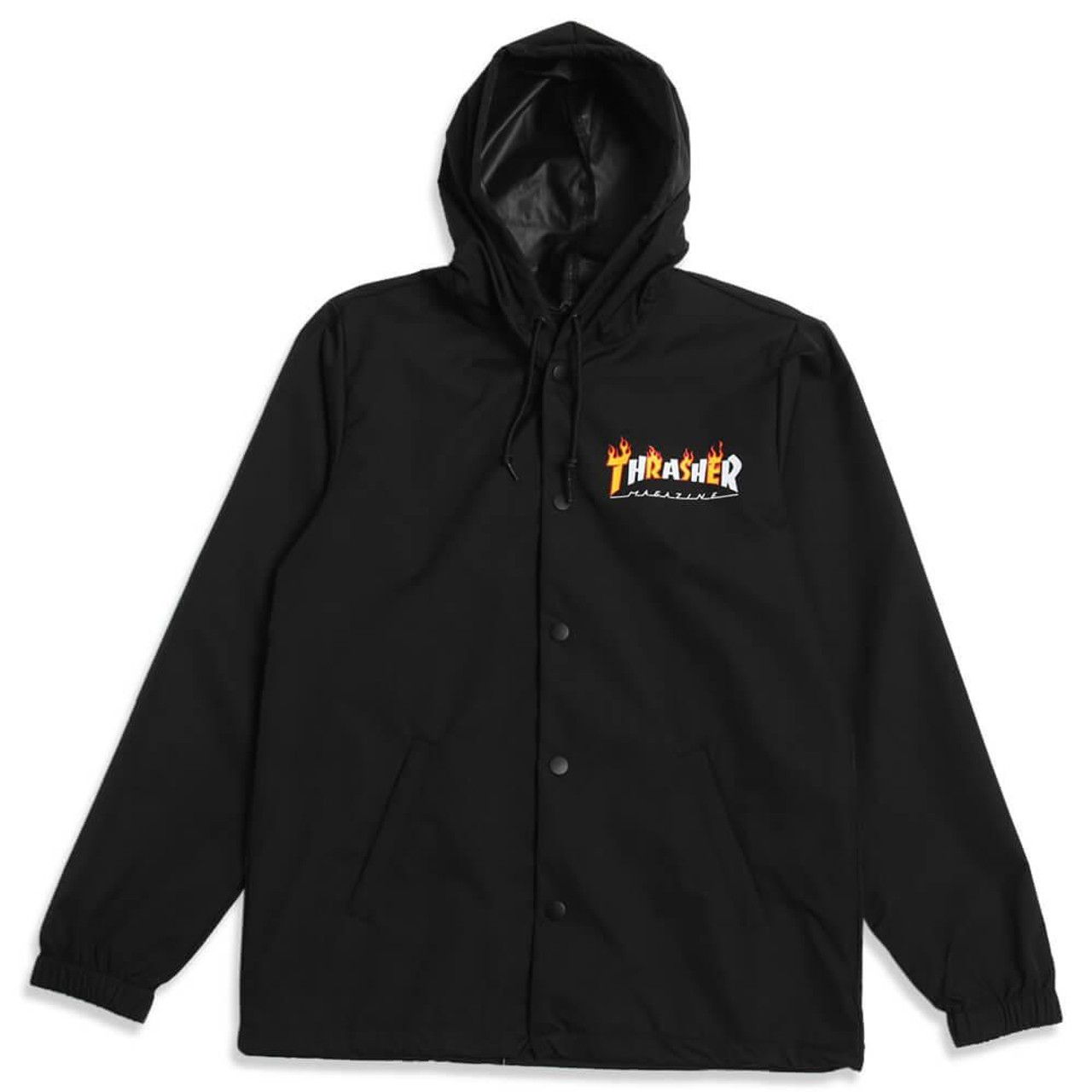 thrasher flame windbreaker