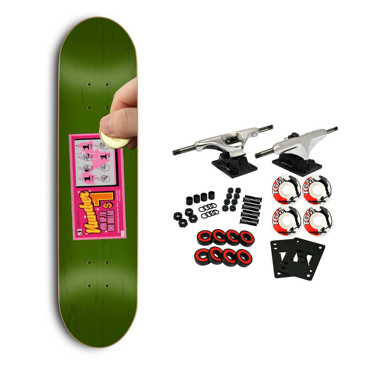 Skate Mental Complete Plunkett Scratcher 8.25