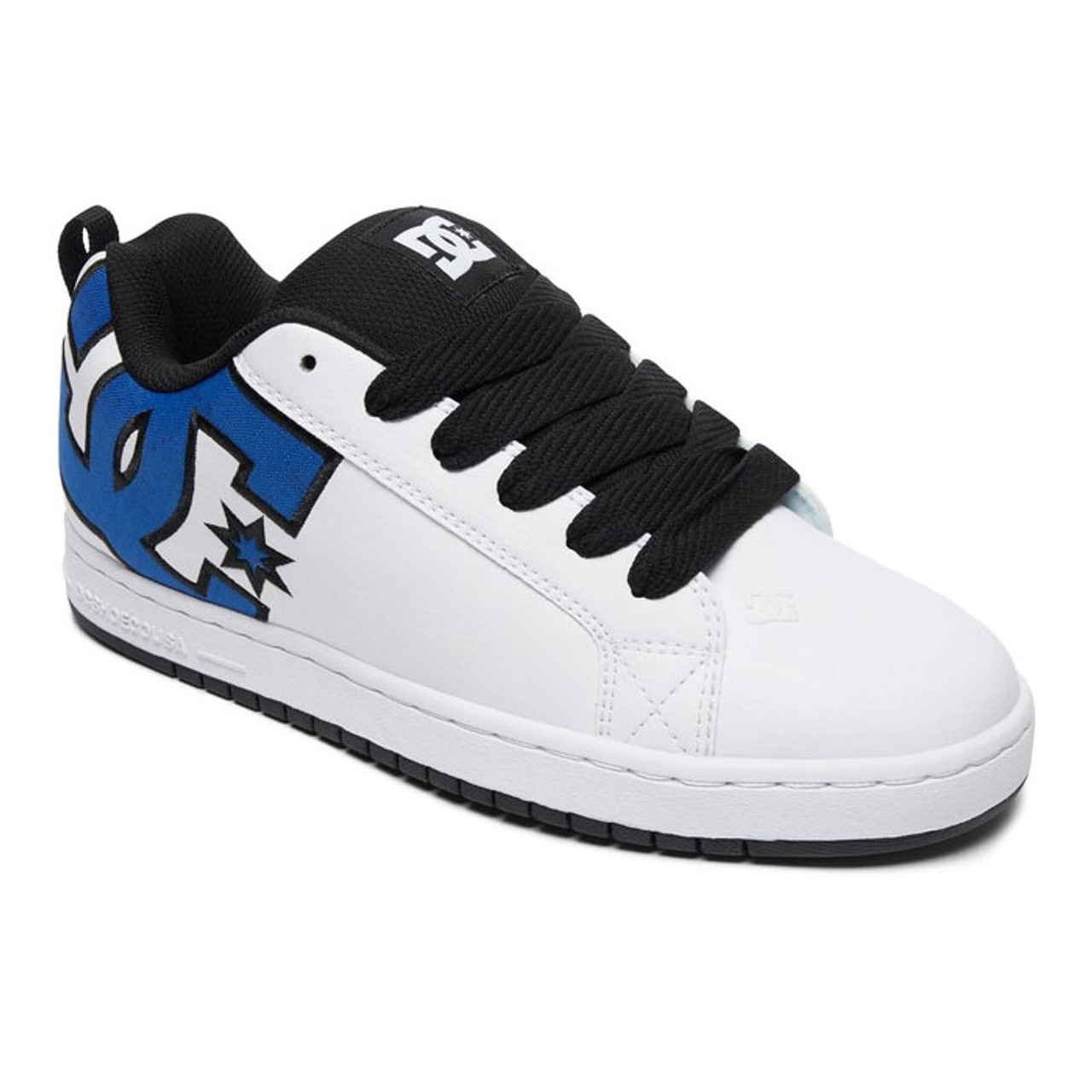 dc shoes blue and black