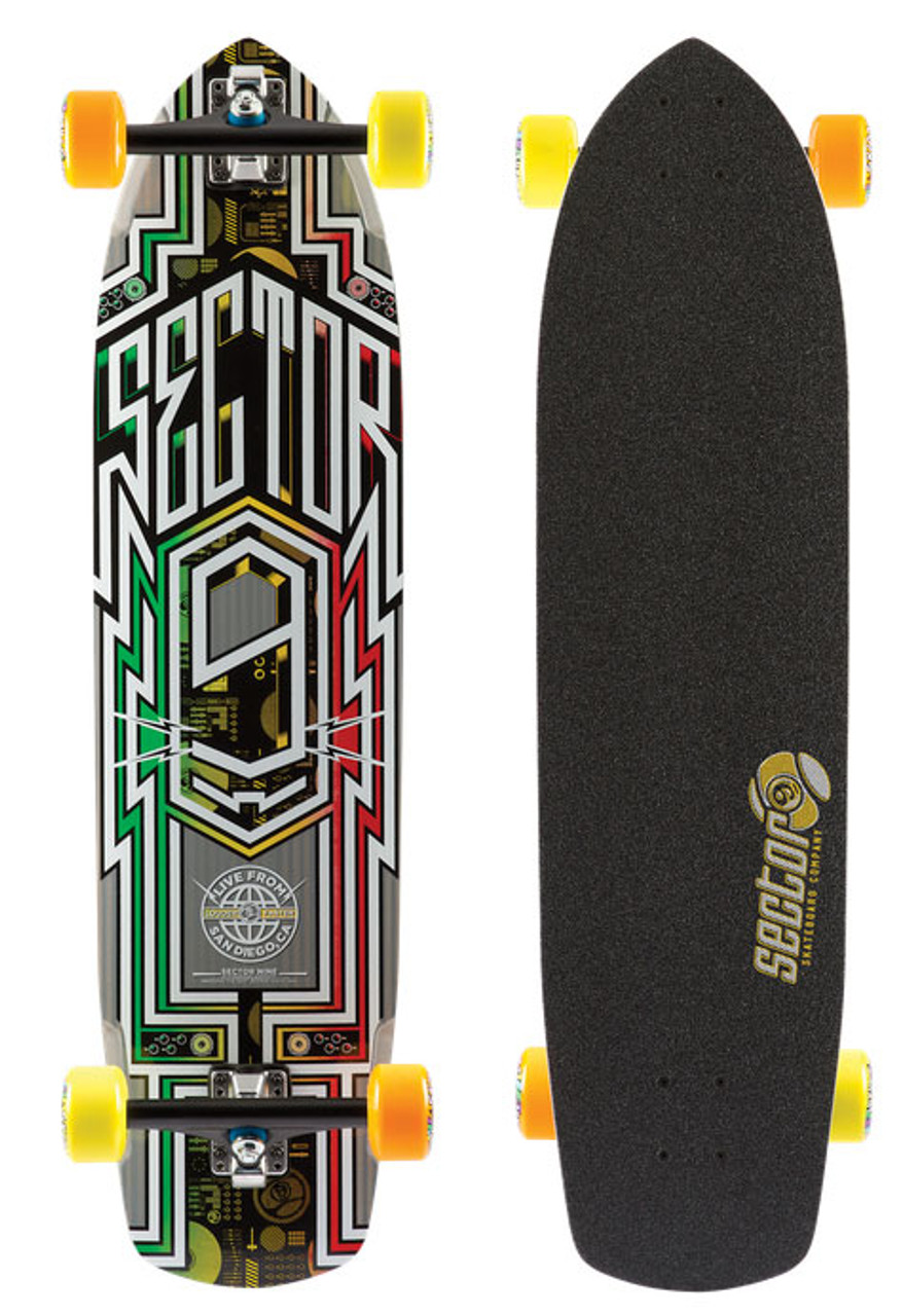 Sector 9 carbon fiber shop longboard