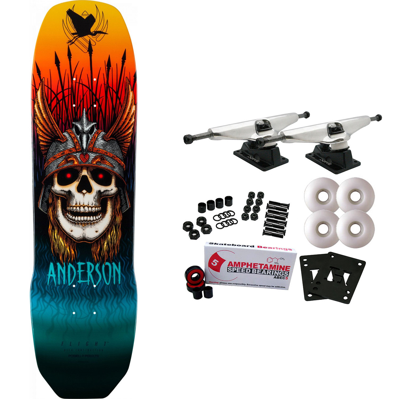 Powell Peralta Complete Pro Flight 289 Andy Anderson 8.45