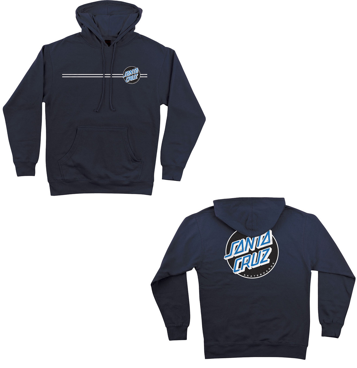 blue santa cruz hoodie