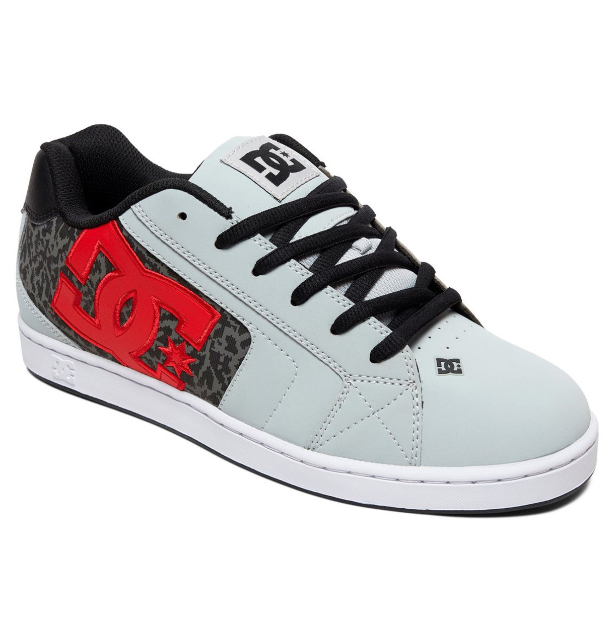 all red dc shoes