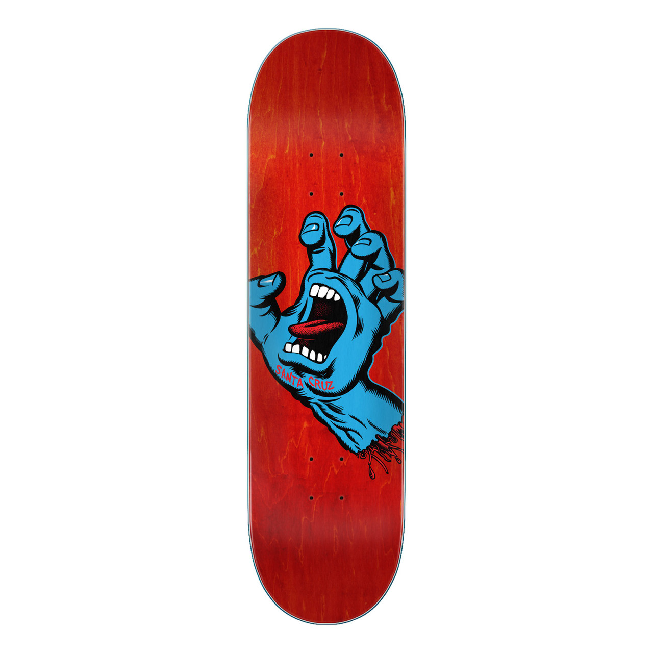 SANTA CRUZ SCREAMIING HAND RED DECK 8.0-