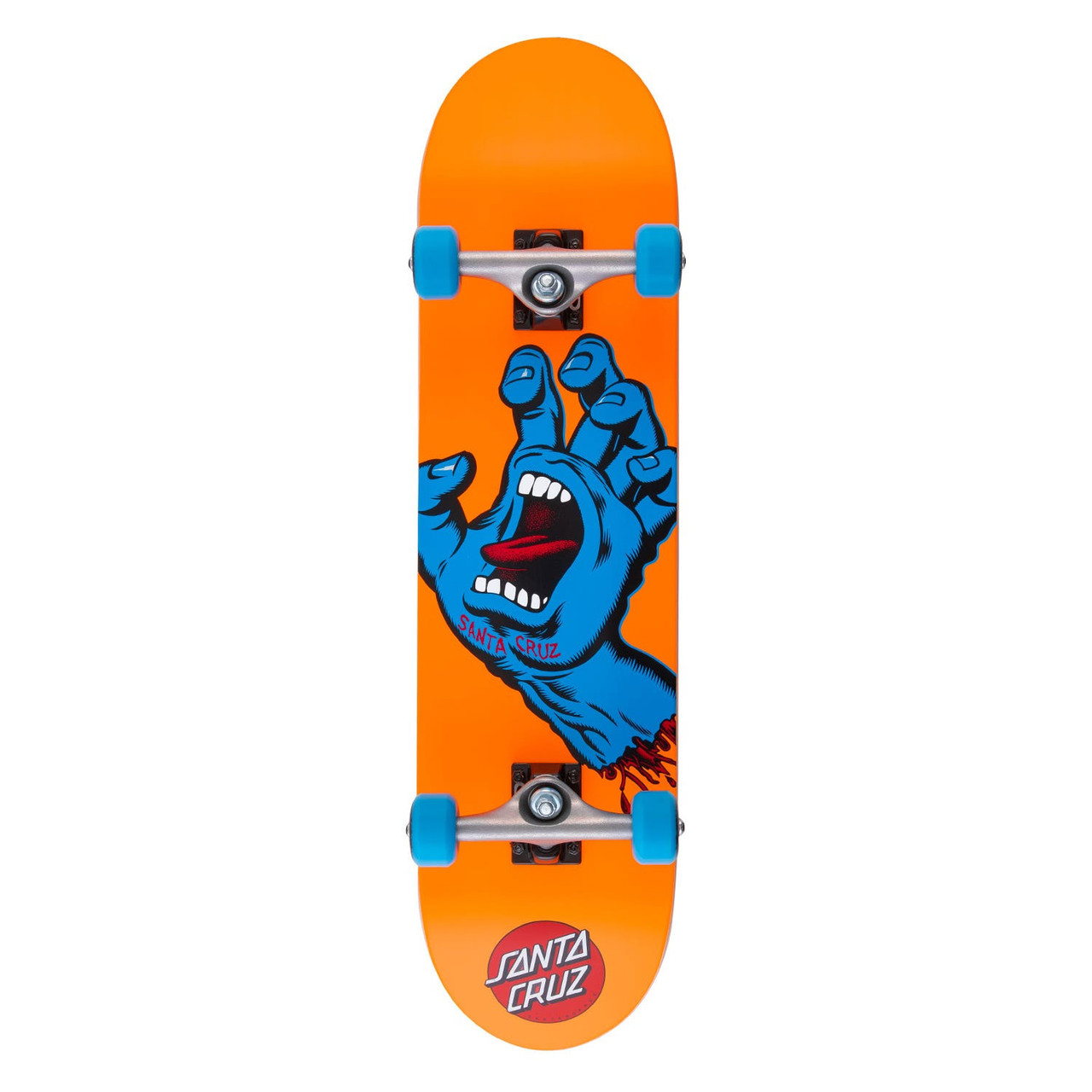 Santa Cruz Skateboard Complete Screaming Hand Orange 7.8