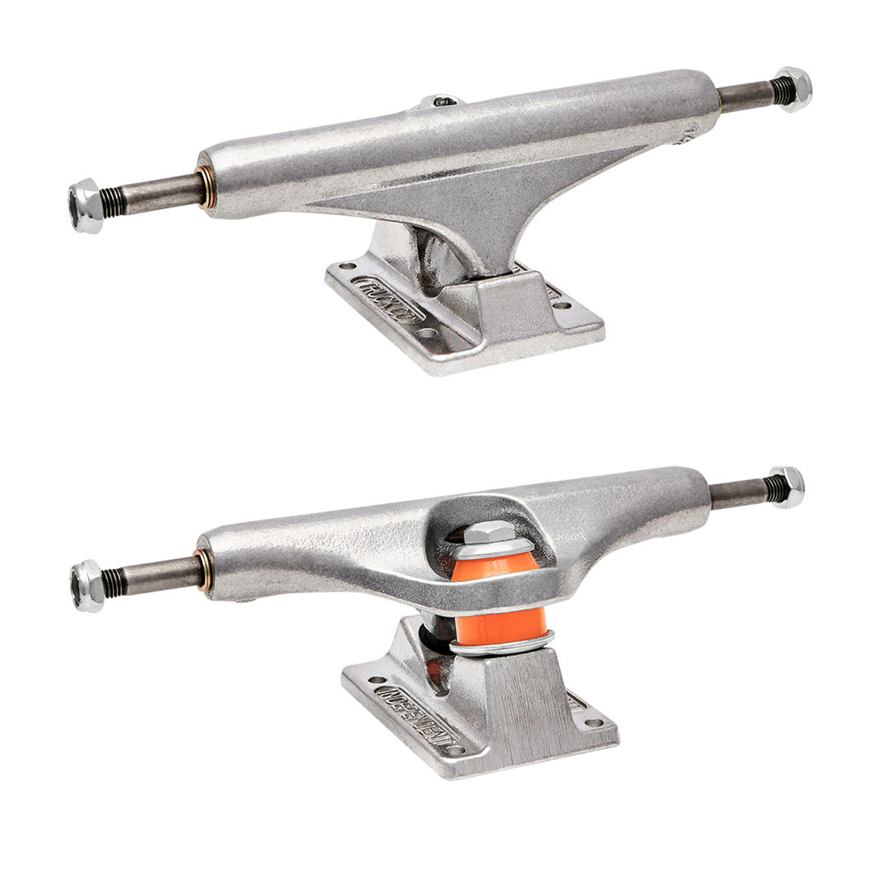 Independent Skateboard Trucks Mids Silver 129 (7.6