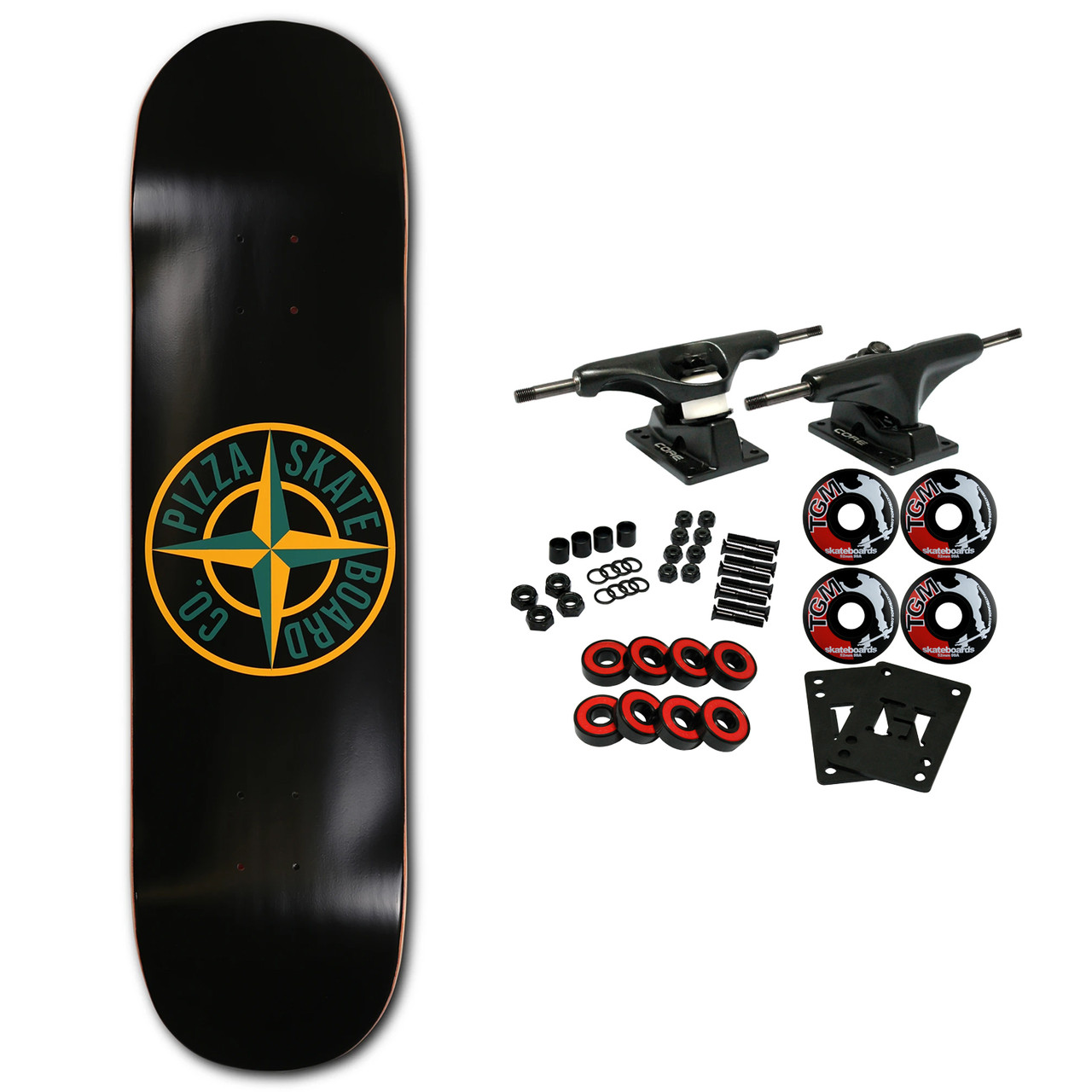 Pizza Skateboard Complete Stone 8.25