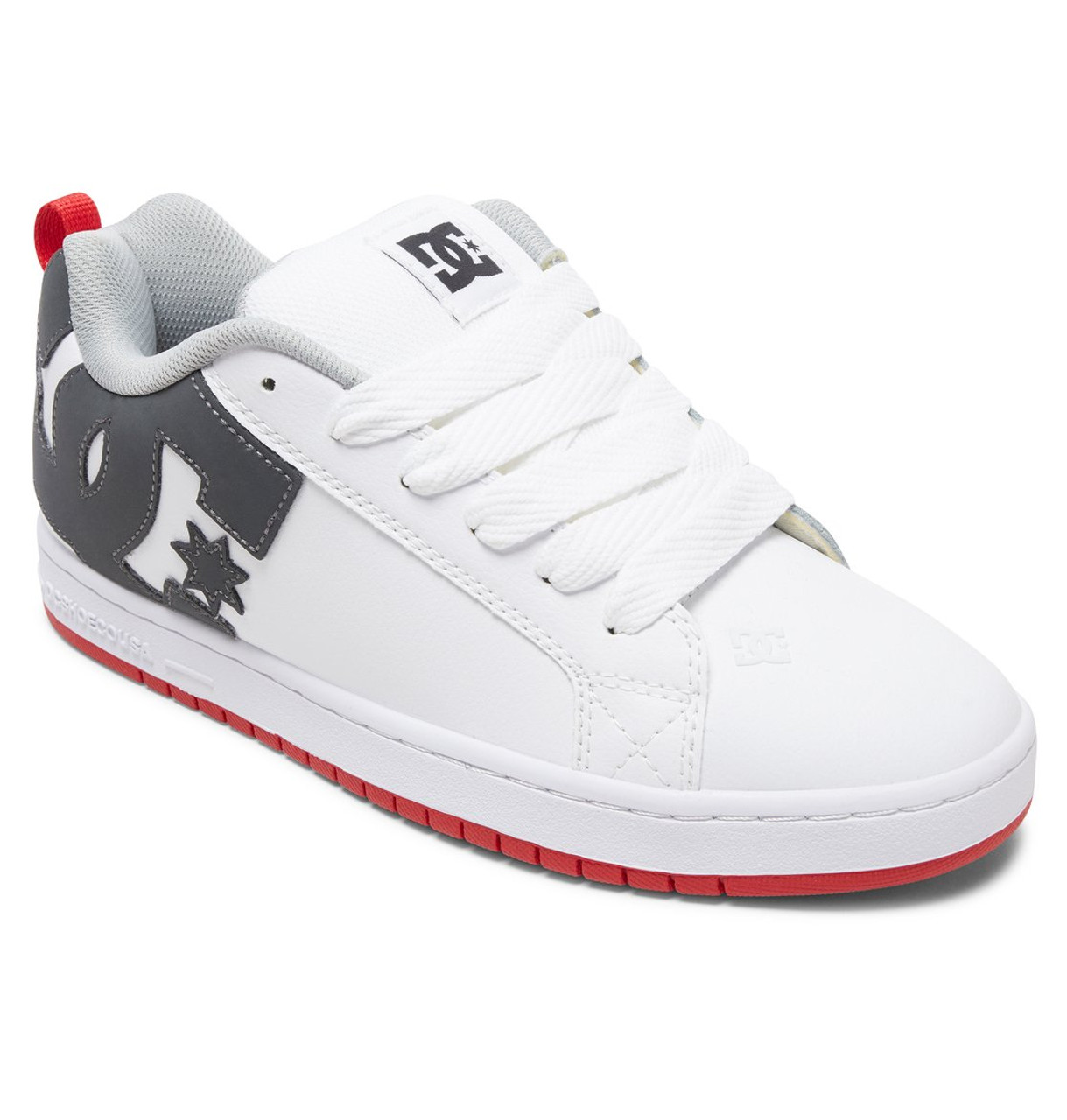 DC Court Graffik 300529-XSSS Mens Gray Skate Inspired Sneakers Shoes - Ruze  Shoes